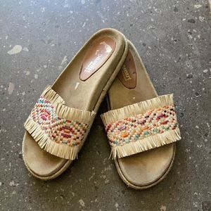 Paseart boho Fringe sandals made in Spain